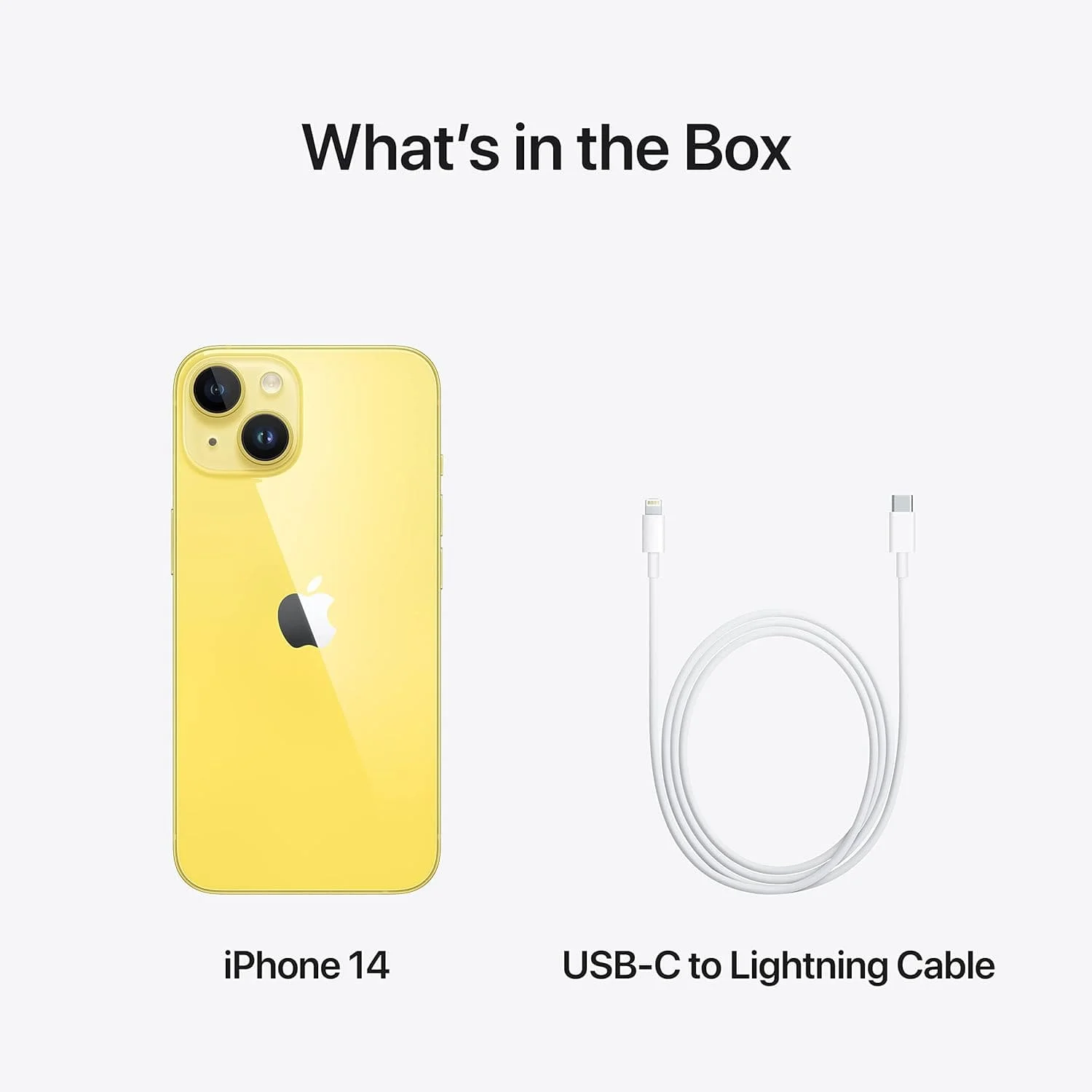 Apple iPhone 14 (256 GB) - Yellow - Image 6
