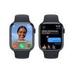 Apple Watch Series 9 [GPS + Cellular 45mm] Smartwatch with Midnight Aluminum Case with Midnight Sport Band M/L. - Image 4