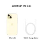 Apple iPhone 15 (128 GB) - Yellow - Image 6