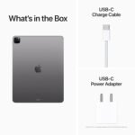 Apple iPad Pro 12.9″ (6th Generation) 256 GB with Wi-Fi + 5G Cellular (Space Grey) - Image 7