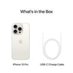 Apple iPhone 15 Pro (256 GB) - White Titanium - Image 6