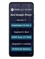 Motorola G57 Power 5G (Corsair, 8GB RAM, 128GB Storage) | Snapdragon 6s Gen 4 Processor | 6.72" FHD+ Display | 50MP LYT-600 + 8MP Ultrawide | 8MP Selfie Camera | 7000mAh Battery, 33W TurboPower | IP64 - Image 2