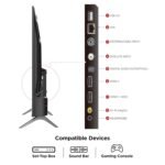 TCL 164 cm (65 inches) 4K Ultra HD Smart QLED Google TV 65C61B (Black) - Image 3