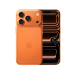 Apple iPhone 17 Pro 256 GB: 15.93 cm (6.3″) Display with Promotion up to 120Hz, A19 Pro Chip, Breakthrough Battery Life, Pro Fusion Camera System with Center Stage Front Camera; Cosmic Orange