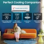 Samsung 1.5 Ton 3 Star,New Star rated, Bespoke AI Inverter Smart Split AC (WiFi, Energy Saving,Voice Control,Powerful Cooling,Copper, Digital Inverter, 4 Way swing, 5 Step Convertible, AR50H18D13HNNA) - Image 2