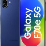 Samsung Galaxy F70e 5G (Spotlight Blue, 4 GB RAM128 GB) | 6000 mAh Battery | 6.74" PLS LCD Display | Dimensity 6300 | Octa Core Processor |