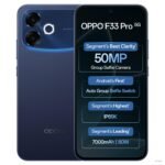 Oppo F33 Pro 5G Smartphone (8GB RAM, 256GB Storage, Starry Blue) |50MP Ultrawide Selfie Camera|7000 mAh Long Battery Life | 80W Fast Charging-with No Cost EMI/Bank Offers