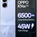 OPPO k14x 5g (Ice Blue) (4gb+128gb)