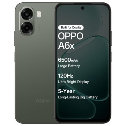 Oppo A6X 4G (Olive Green, 4GB RAM, 64GB Storage) with No Cost EMI/Additional Exchange Offers