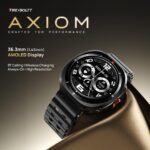 Fire-Boltt Axiom Round Smart Watch 1.43″ Super AMOLED Display with Always‑On Mode, Bluetooth Calling, Rotating Crown, SPO₂ & Heart Rate Monitor, IP67 Waterproof Silicone Smartwatch for Men - Black - Image 2