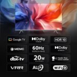 Haier 108 cm (43) P7GT Series 4K Ultra HD Smart LED Google TV 43P7GT-P (Grey) - Image 12