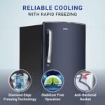 Haier 205 L, 3 Star, Direct-Cool Single Door Refrigerator (HED-213MB-N, Graphite Black) - Image 5