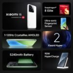 XIAOMI 15 White (12GB/512GB)| 50 MP Leica Triple Camera | SD 8 Elite | 1.5K CrystalRes Dynamic 1-120 Hz AMOLED | Hyper AI - Image 2