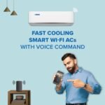 Blue Star 1.5 Ton 3 Star,New Star Rated, Wi-Fi Smart Inverter Split AC (Copper, 5 in 1 Convertible Cooling, DigiQ Hepta Sensor, Blue Fins,Turbo Cool,Blue Fins (IA318ZXUS, White) - Image 10