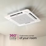 Godrej 2 Ton 3 Star, 360° Cooling, Anti Freeze Protection, Turbo Mode, Self Clean Technology, Pure Air Filter, Fixed Speed Cassette AC (Copper, AC 2.0T CFC 24FTC3 4YA, White) - Image 7