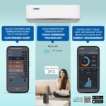 Blue Star 1.5 Ton 3 Star,New Star Rated, Wi-Fi Smart Inverter Split AC (Copper, 5 in 1 Convertible Cooling, DigiQ Hepta Sensor, Blue Fins,Turbo Cool,Blue Fins (IA318ZXUS, White) - Image 9