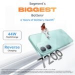 iQOO Z11x 5G (Prismatic Green, 6GB RAM, 128 GB Storage) | Dimensity 7400-Turbo Processor | 7200 mAh Battery Smartphone | Powered by OriginOS 6 - Image 9