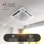 Godrej 2 Ton 3 Star, 360° Cooling, Anti Freeze Protection, Turbo Mode, Self Clean Technology, Pure Air Filter, Fixed Speed Cassette AC (Copper, AC 2.0T CFC 24FTC3 4YA, White) - Image 6