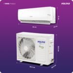 Voltas 1.5 ton 3 Star, New star rated, Inverter Split AC (Copper, Convertible 6-in-1 cooling modes, Ai Enabled, 4-way Swing, Sleep Mode, Auto Clean (183INV VERTIS AI ZEST GOLD, White) - Image 9