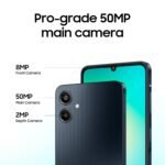 Samsung Galaxy A06 (Black, 4GB RAM, 64GB Storage)| 50 MP Main Camera| Upto 8GB RAM with RAM Plus| MediaTek Helio G85| 5000 mAh Battery Knox Vault: Security & Privacy| Fingerprint Sensor - Image 5