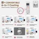 LG 1.5 Ton 5 Star DUAL Inverter Split AC (Copper, AI Convertible 6-in-1, VIRAAT Mode, Faster Cooling & Energy Saving, 4 Way Swing, HD Filter with Anti-Virus Protection, US-Q19YNZE3, White) - Image 5