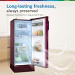 Bosch 207 L, 4 star, Direct-Cool Single Door Refrigerator | 18 Hrs Cooling Retention | 2.5X Faster Cooling | Spacious Multi Box | XL Dry Storage | SuperFreeze (2026 model, CST20W34VI, Feather Wine) - Image 6