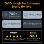 iQOO 15R (Triumph Silver, 8GB RAM, 256GB Storage) | Snapdragon® 8 Gen 5 Processor | India’s Slimmest Smartphone in 7600mAh Battery* | Segment's Most Stable 144FPS Gaming* - Image 2