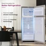 Godrej 223 L 3 Star 5 Years Comprehensive New Launch Convertible Freezer 6-In-1, 30 Days Farm Freshness, Inverter Double Door Refrigerator (2026 Model, RF EON 244CN RCIF ST RH, Steel Rush) - Image 5