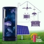 LG 185 L, 5 Star, Smart Inverter Compressor, Direct Cool Single Door Refrigerator (GL-D201ABIU.BBIZEBN, Blue ILAN, Moist N Fresh, Auto Smart Connect & Base Stand Drawer) - Image 8