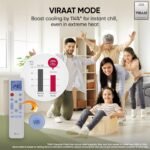 LG 1 Ton 4 Star,New star rated,DUAL Inverter Split AC (Copper, AI Convertible 6-in-1 with VIRAAT Mode,Faster Cooling & Energy Saving, 4 Way Swing, HD Filter with AntiVirus Protection,AS-Q13JNYE,White) - Image 8