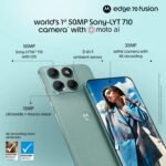 Motorola Edge 70 Fusion (Pantone Blue Surf, 8GB RAM, 128GB Storage) | 6.78" 1.5K 144Hz AMOLED Display | Snapdragon 7s Gen 4 | 50MP Sony LYTIA 710 OIS | 32MP Selfie | 7000mAh Battery | 68W TurboPower | - Image 2