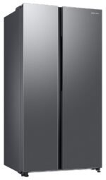 Samsung 653 L, 3 Star, Frost Free, Double Door, Convertible 5-in-1 Digital Inverter, Side By Side AI Enabled Smart Refrigerator with WiFi (RS76CG8003S9HL, Silver, Refined Inox) - Image 9