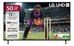 LG 126 cm (50 inches) UA82 AI Series 4K Ultra HD (3840 x 2160) Smart webOS LED TV 50UA82006LA
