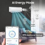 Samsung 1.5Ton 3Star,New Star rated, Bespoke AI WindFree Inverter Smart Split AC (WiFi, Energy Saving, Voice Control, Powerful Cooling, Digital Inverter,4 Way swing, 5 Step Convertible,AR60H18D1LWNNA) - Image 10