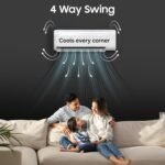 Samsung 1.5Ton 3Star,New Star rated, Bespoke AI WindFree Inverter Smart Split AC (WiFi, Energy Saving, Voice Control, Powerful Cooling, Digital Inverter,4 Way swing, 5 Step Convertible,AR60H18D1LWNNA) - Image 11