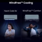 Samsung 1.5Ton 3Star,New Star rated, Bespoke AI WindFree Inverter Smart Split AC (WiFi, Energy Saving, Voice Control, Powerful Cooling, Digital Inverter,4 Way swing, 5 Step Convertible,AR60H18D1LWNNA) - Image 5