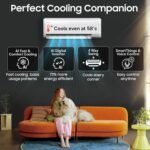 Samsung 1.5Ton 3Star,New Star rated, Bespoke AI WindFree Inverter Smart Split AC (WiFi, Energy Saving, Voice Control, Powerful Cooling, Digital Inverter,4 Way swing, 5 Step Convertible,AR60H18D1LWNNA) - Image 7