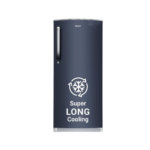 Haier 205 L, 3 Star, Direct-Cool Single Door Refrigerator (HED-213MB-N, Graphite Black)