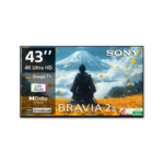 Sony 108 cm (43 inches) BRAVIA 2M2 Series 4K Ultra HD Smart LED Google TV K-43S22BM2