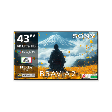 Sony 108 cm (43 inches) BRAVIA 2M2 Series 4K Ultra HD Smart LED Google TV K-43S22BM2