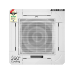 Godrej 2 Ton 3 Star, 360° Cooling, Anti Freeze Protection, Turbo Mode, Self Clean Technology, Pure Air Filter, Fixed Speed Cassette AC (Copper, AC 2.0T CFC 24FTC3 4YA, White)