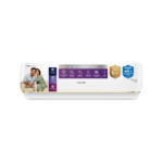 Voltas 1.5 ton 3 Star, New star rated, Inverter Split AC (Copper, Convertible 6-in-1 cooling modes, Ai Enabled, 4-way Swing, Sleep Mode, Auto Clean (183INV VERTIS AI ZEST GOLD, White)