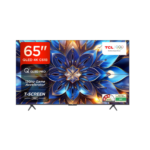 TCL 164 cm (65 inches) 4K Ultra HD Smart QLED Google TV 65C61B (Black)