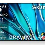 Sony BRAVIA 3 Series 189 cm (75 inches) 4K Ultra HD AI Smart LED Google TV K-75S30 (Black)