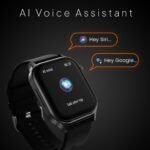 Fire‑Boltt Rise Smart Watch 1.85″ HD Display with Bluetooth Calling, AI Voice Assistant, Rotating Crown,SpO2 & Heart Rate Monitor, 120+ Sports Modes,IP67 Waterproof Smart Watch for Men & Women - Black - Image 9