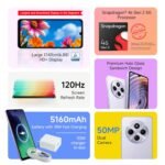 Redmi A4 5G (Sparkle Purple, 4GB RAM, 128GB Storage) | Segment Largest 6.88in 120Hz | 50MP Dual Camera | 18W Fast Charging | Charger in the Box - Image 7