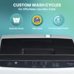 Haier 6 kg 5 Star Oceanus Wave Drum Washing Machine Fully Automatic Top Load (HWM60-AE, Moonlight Silver) - Image 6