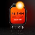 Fire‑Boltt Rise Smart Watch 1.85″ HD Display with Bluetooth Calling, AI Voice Assistant, Rotating Crown,SpO2 & Heart Rate Monitor, 120+ Sports Modes,IP67 Waterproof Smart Watch for Men & Women - Black - Image 2