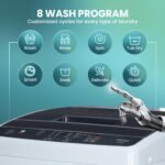 Haier 6 kg 5 Star Oceanus Wave Drum Washing Machine Fully Automatic Top Load (HWM60-AE, Moonlight Silver) - Image 5