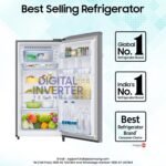 Samsung 189 L, 5 Star, Digital Inverter, Direct-Cool Single Door Refrigerator (RR21H2G25S8/HL, Silver, Elegant Inox, Single Touch Defrost, 2026 Model) - Image 5
